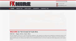 Desktop Screenshot of fkhire.com