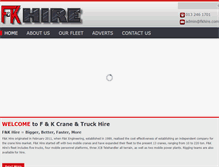 Tablet Screenshot of fkhire.com